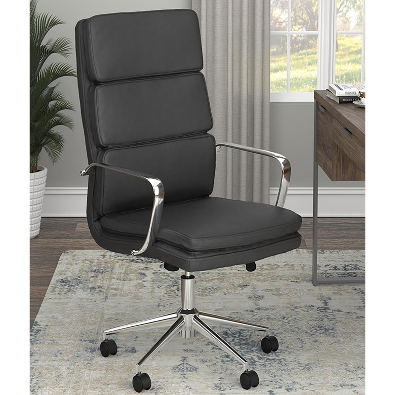 Amoretta Adjustable Office Chair, Black