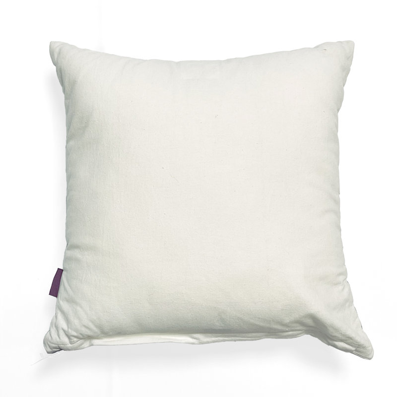 Trellis Cotton Throw Pillow