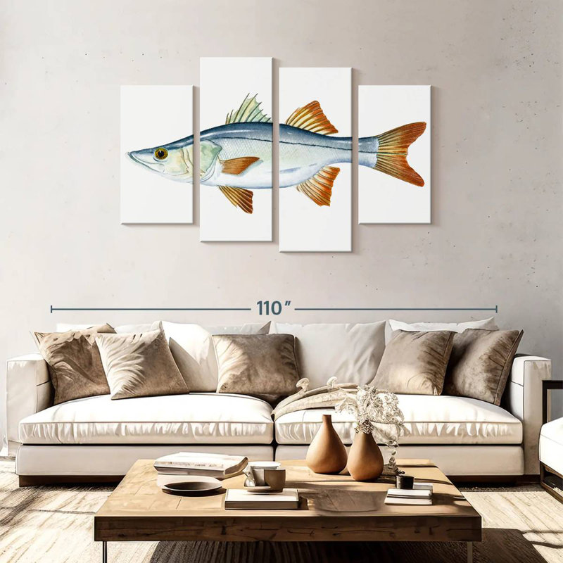 Brampt Snook, H 48 po x l 75 po