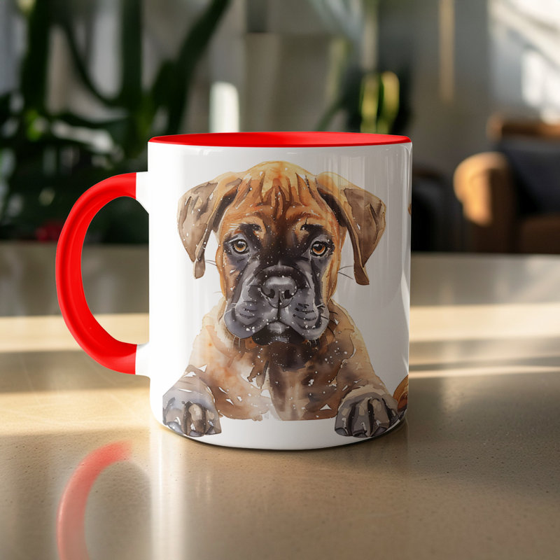 Mug, Red, 3