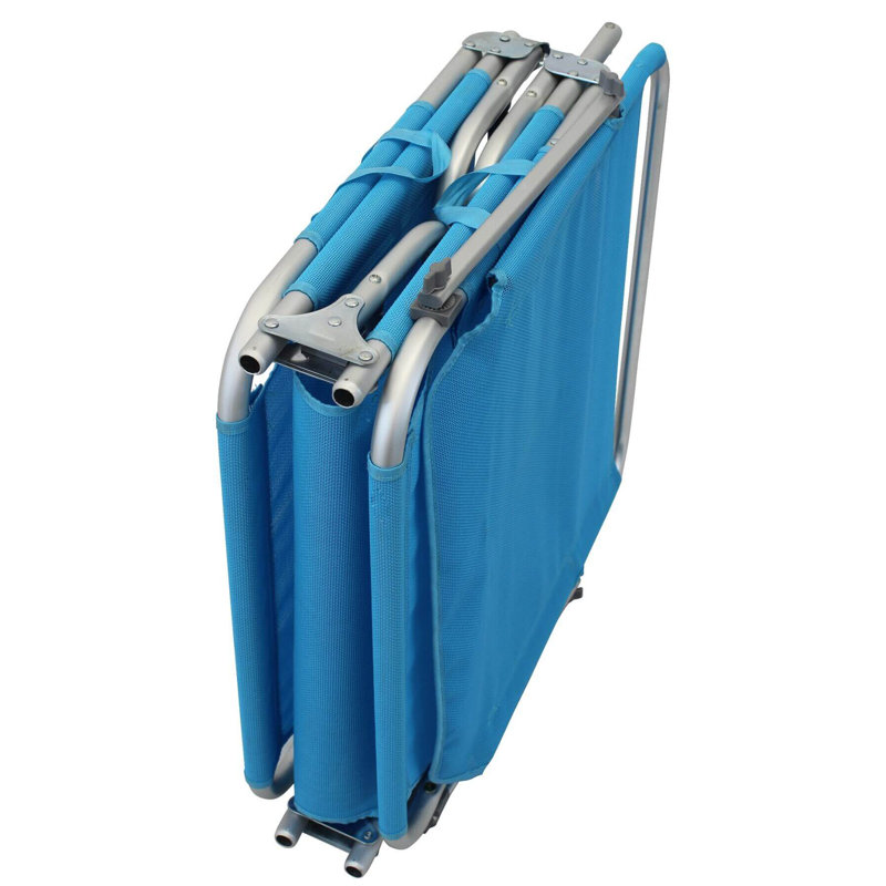 Azeezah 190cm Long Single Chaise, Azure