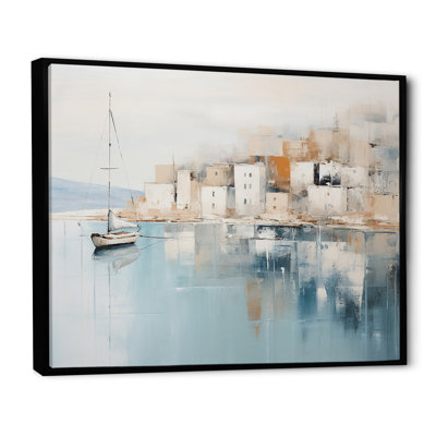 Amolika - Bateau, art mural sur toile