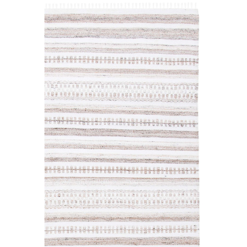 Lesse Hand Woven Performance Southwestern Rug, Rectangle 4' x 6'