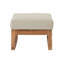 Venice Outdoor Teak Ottoman-1496741911