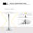 Adjustable Height Bar Table With Sturdy Steel Base-926346690
