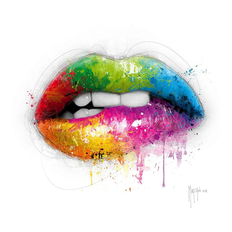 Art sur toile tendu, Mercer41 Murciano, Patrice, H 15 po x l 15 po