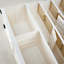 Armoire de rangement pour chaussures 6 niveaux pour 24 paires, range-chaussures portatif pour boîte à chaussures pliable pour hall d'entrée, grands bacs de rangement