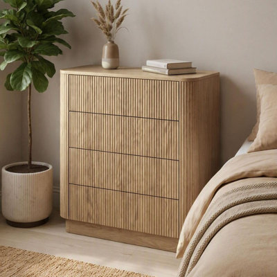 Tashiya 4 - Drawer Chest of Drawers