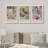 Classical Artwork French Floral Window Girl Woman Colorful Abstract Still Life - Canvas 3 Pieces Henri Matisse Print-91280340-91280341