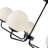 5-Light Dimmable Sputnik Modern Linear Chandelier-1362898526