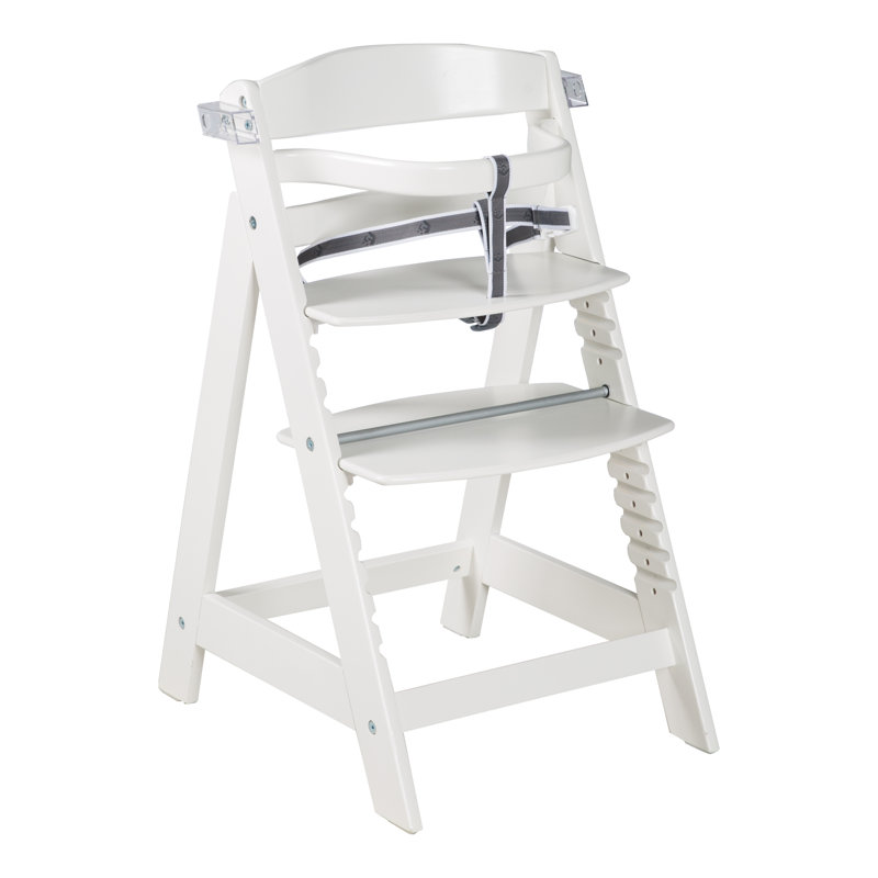 Sit Up High Chair, White