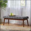 Berggren Mid-Century Solid Wood Button-Tufted Ottoman-1406674636