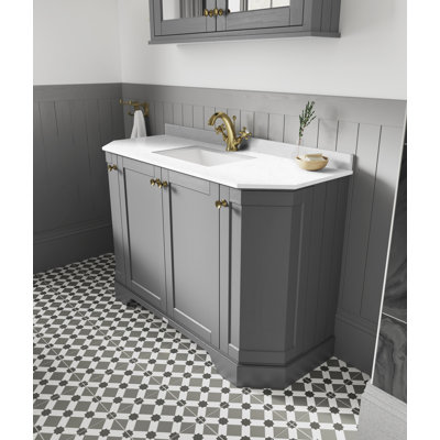 Old London 1000mm Free-standing Single Vanity