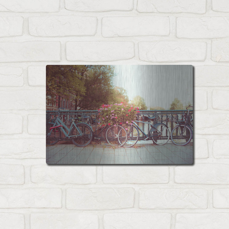 «Amsterdam Bikes 1» par Sonja Quintero, H 12 po x l 16 po