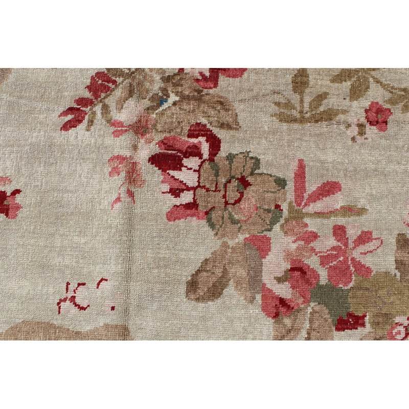 Savonnerie One-of-a-Kind 15'6" X 16' Hand Knotted Area Rug
