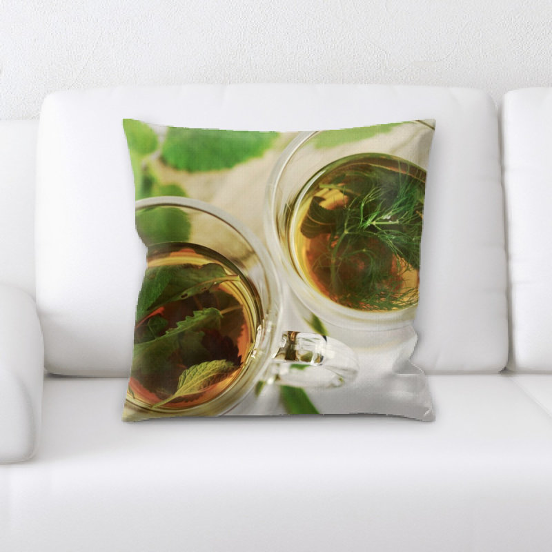 Microsuede Throw Pillow