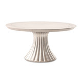 Fantosini Round Dining Table - Silver
