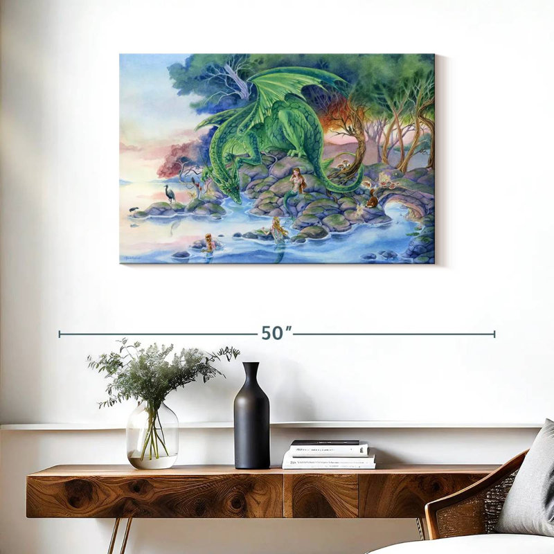 Kelan Air And Sea, 24" H x 36" W