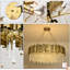 Lustre gradué à gradins avec accents de cristal