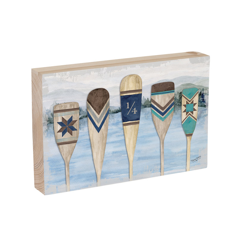 Lake Living Wooden Plock Paddles 12x8"