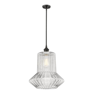 Luminaire suspendu géométrique à 1 lumière Perri