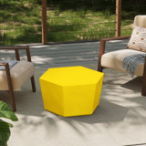 Table basse hexagonale 28 po