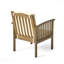 Ensemble de patio Ensemble de meubles d'extérieur en bois d'acacia Ensemble de conversation moderne avec fauteuil et table de bout pliable pour patio et terrasse-830386609