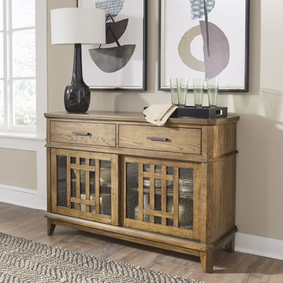 Karpinski 54" Wide 2 Drawer Sideboard