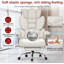 PU Leather Executive Chair with Footrest and Lumbar Support-1029332547