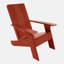 Chaise Adirondack en plastique avec repose-pieds Byrnes-1795682997