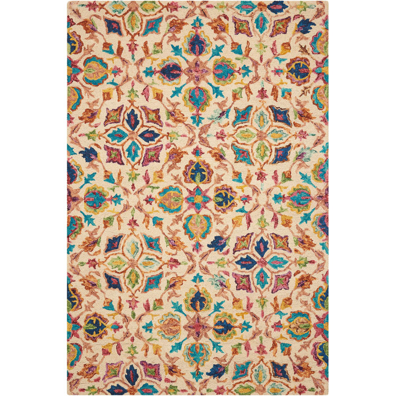 Tapis ivoire, Rectangle 4 pi x 6 pi