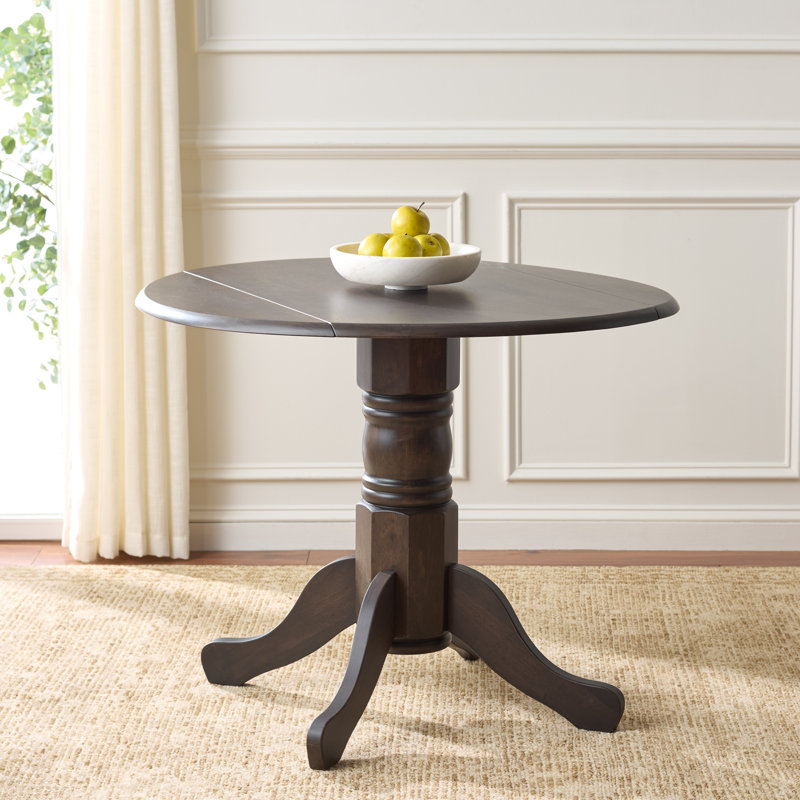 Dakari 36" Drop Leaf Table, Dark Walnut