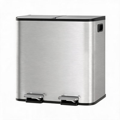 Stainless Steel Waste Bin - 30 L