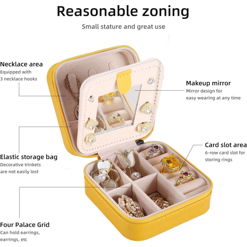 Coffret à bijoux 5 pièces 5 pièces