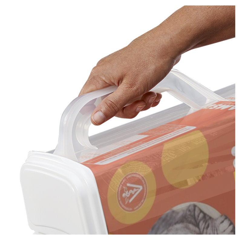 Distributeur de nourriture pour animaux Buddeez 8QT avec double bec verseur