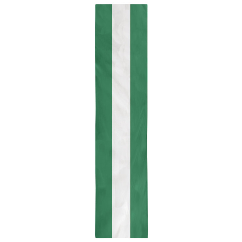 New Orleans Football Stripes Table Runner, 90" x 16", Dallas Football Stripes White/Blue, Cotton Blend