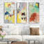 «Summer Rising», reproduction sur toile flottante 3 pièces-62940584