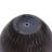 Brown V-Pattern Polyresin Round Planter-470340638