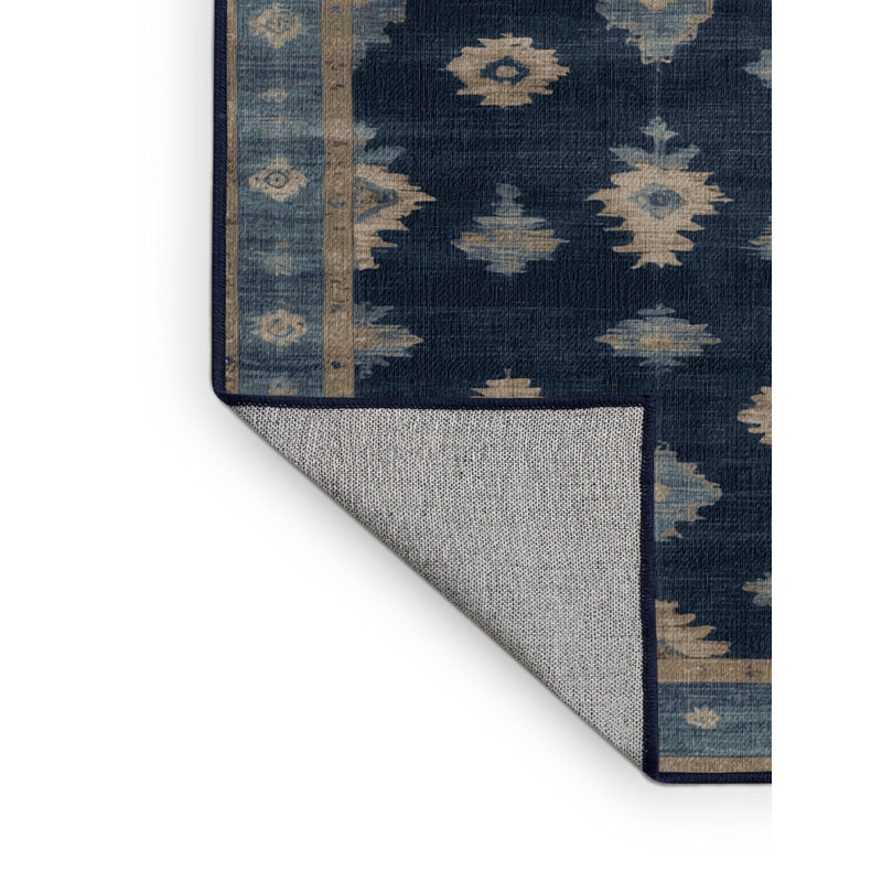 Tapis gris lavable à la machine, Carré 6 pi
