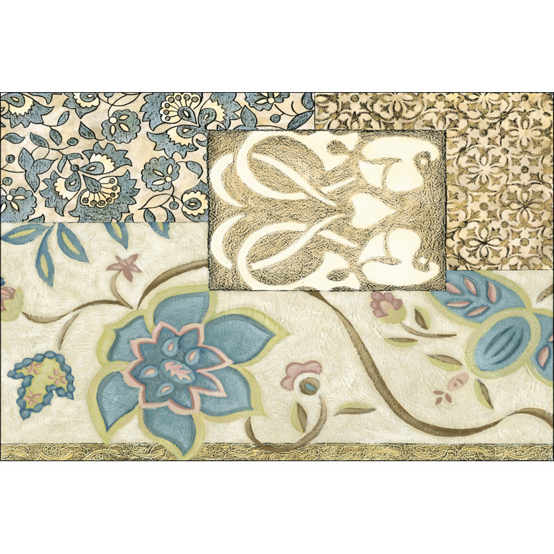 Nouveau Tapestry II by Chariklia Zarris - Wrapped Canvas Painting, 46cm H x 30cm W