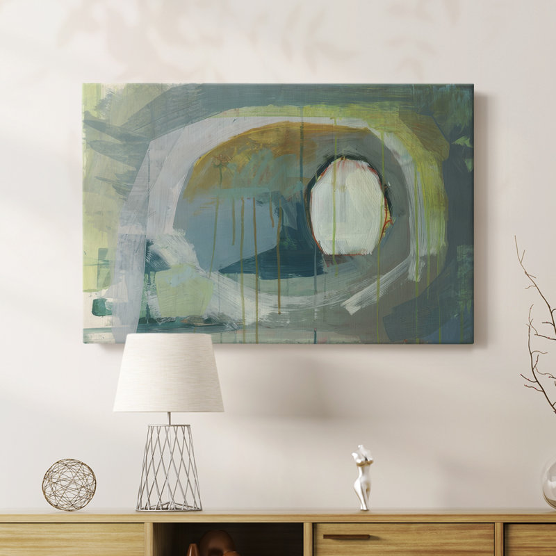 Blue Nest II -Gallery Wrapped Cavas, 32" H x 48" W