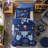 4-Piece Twin Comforter Set,Navy