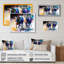 «Cows Runing I», reproduction sur toile-86808693-86808679
