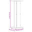 Speaker Stands 2 Pcs 11.8X11.8X37.4" Engineered Wood-165404798