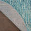 Tapis abstrait bleu clair / bleu marine / beige Abbate-876292645