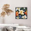 Impression florale de fleurs de lis tropicales non encadrées-1078876511