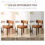 Chaise d'appoint rembourrée en similicuir-1180186959