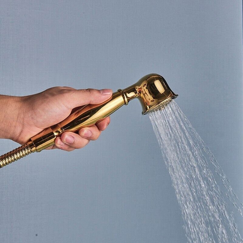 Delmastro Floor Waterfall Faucet Bath Filler with Diverter