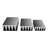 Resin, Wood & Non-Woven Fabric Decorative Storage Boxes - Modern Multipurpose Organizer for Stylish Spaces, Set of 3.