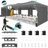 COBIZI 10x30 Party Tent Pop Up Canopy with Wheeled Bag - Tents for Parties with Patented Center-Lock Tech, 420D Waterproof Fabric, Easy Setup Canopy Tent with Removable Sidewalls-112287345
